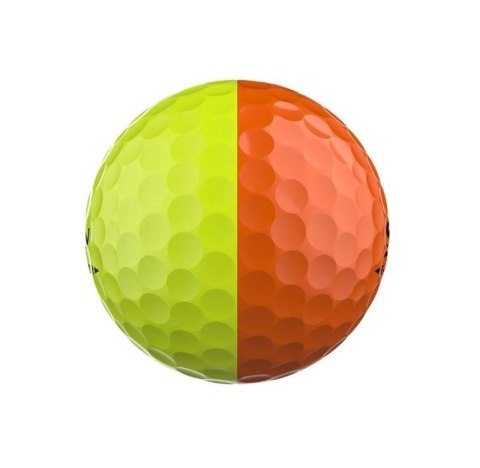Srixon, piłki golfowe Q-STAR TOUR DIVIDE6, kolory zółto-pomarańczowe, 12 szt