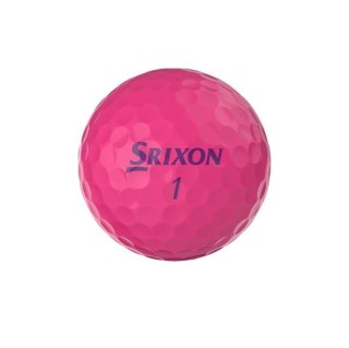 Srixon, piłki golfowe Soft Feel Lady, kolor różowy, 3 szt.