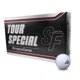 Srixon, piłki golfowe TOUR SPECIAL Soft Feel E4, kolor biały, 15 sztuk