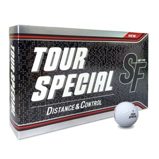 Srixon, piłki golfowe TOUR SPECIAL Soft Feel E4, kolor biały, 15 sztuk