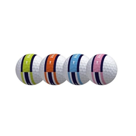 Volvik, piłki golfowe CONDOR S3, z paskiem 360, typ stripe, 12 szt.