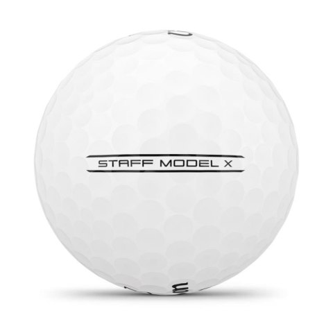 Wilson, piłki golfowe Staff Model X, 2026, kolor biały, 12 sztuk