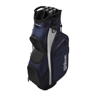 Wilson, torba golfowa Feather (typ cartbag na wózek) granatowo-srebrna
