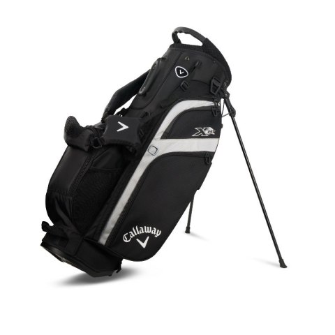 Callaway, zestaw kijów golfowych CALLAWAY XR-26 (12 kijów z torbą standbag, czarno-srebrna, szafty grafitowe, regular, leworęczn