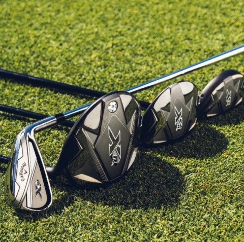 Callaway, zestaw kijów golfowych CALLAWAY XR-26 (12 kijów z torbą standbag, czarno-srebrna, szafty grafitowe, regular, leworęczn