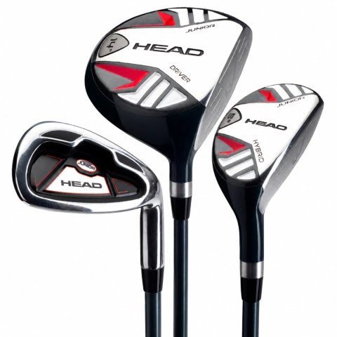HEAD GOLF, zestaw kijów do golfa dla dzieci Junior 6-8 lat, gracz praworęczny