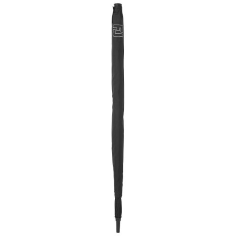 FootJoy, parasol golfowy FJ Double Canopy, czarno-biały z logo FJ, 68 cali do wózka golfowego