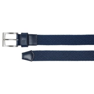 Pasek golfowy FootJoy pleciony Essential, granatowy, Regular, 76-89 cm