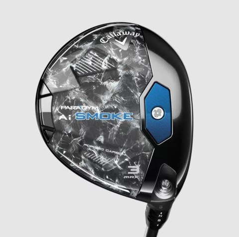 Callaway, kij golfowy fairway wood PARADYM Ai SMOKE Max FW3-HL (16,5 stopni, szaft Tensei 65, Regular)