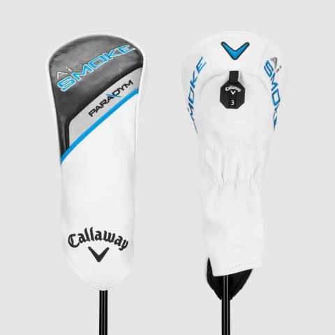 Callaway, kij golfowy fairway wood PARADYM Ai SMOKE Triple Diamond FW3 (15 stopni, szaft Denali 80, Stiff)