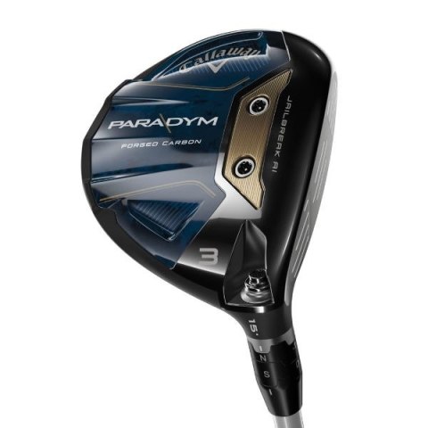 Callaway , kij golfowy fairway wood PARADYM FW3 szaft grafitowy HZRDUS SLV 60, Regular