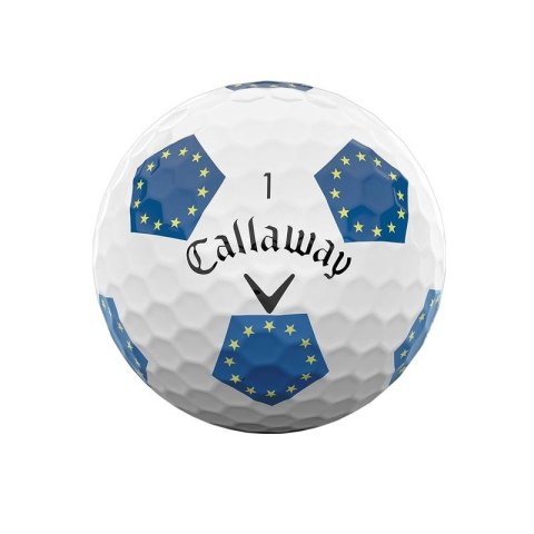 CALLAWAY, piłki golfowe CHROME SOFT 2022 (Truvis Team Europe, 12 szt.)