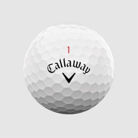 CALLAWAY, piłki golfowe CALLAWAY CHROME SOFT 2022 (białe, 12 szt.)