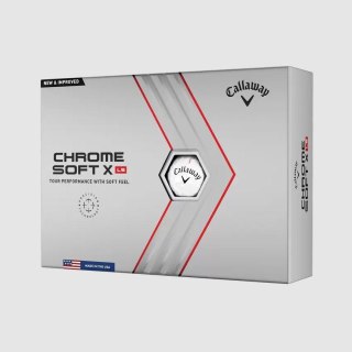 Callaway, piłki golfowe CHROME SOFT X LS (białe, 12 szt.)