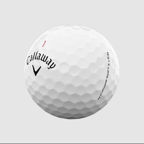 Callaway, piłki golfowe CHROME SOFT X LS (białe, 12 szt.)