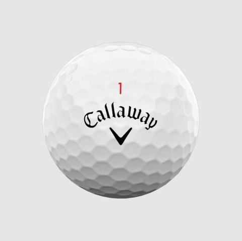 Callaway, piłki golfowe CHROME SOFT X LS (białe, 3 szt)