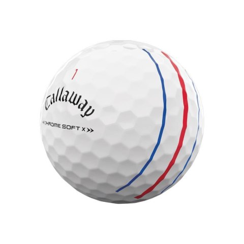 Callaway, piłki golfowe CHROME SOFT X Triple Track, 22 (białe, 12 szt.)