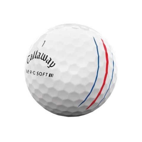 Callaway, piłki golfowe ERC SOFT 2023, Triple Track (białe, 12 szt.)