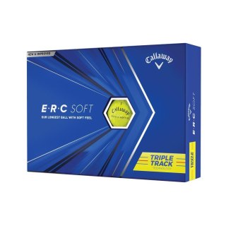 Callaway, piłki golfowe ERC SOFT Triple Track (żółte, 12 szt.)