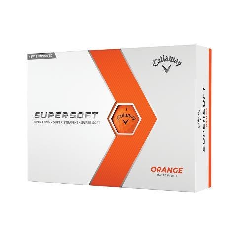 Callaway, piłki golfowe SUPERSOFT 2023 (pomarańczowy mat, 12 szt) Callaway, piłki golfowe SUPERSOFT 2023 (pomarańczowy mat, 12 szt)