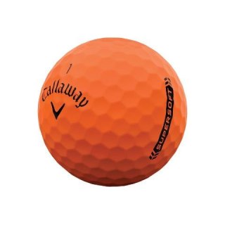 Callaway, piłki golfowe SUPERSOFT 2023 (pomarańczowy mat, 3 szt.)