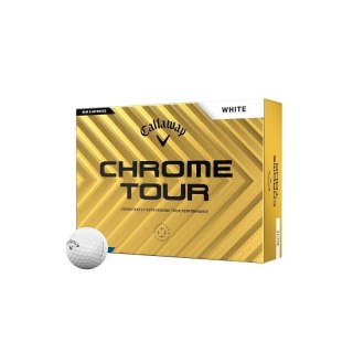 Callaway, piłki golfowe Chrome Tour 2024 (białe, 12 szt.)