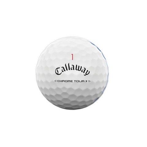 Callaway, piłki golfowe Chrome Tour X Triple Track (białe, 12 szt.)