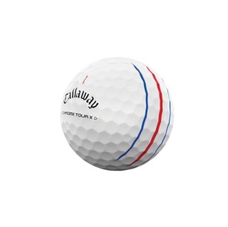 Callaway, piłki golfowe Chrome Tour X Triple Track (białe, 3 szt.)