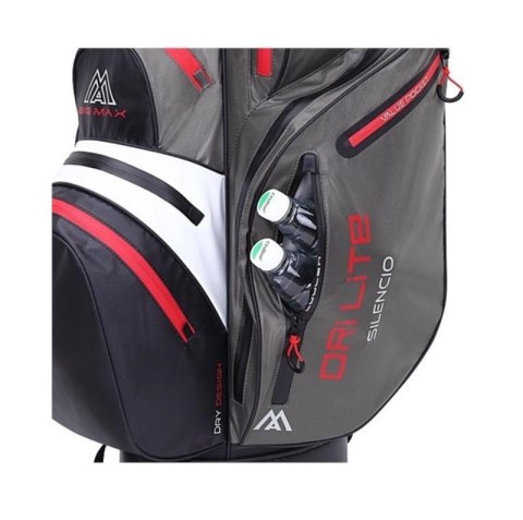 Big Max, torba golfowa na wózek Dri Lite Silencio 2, cartbag, organizer na kije golfowe