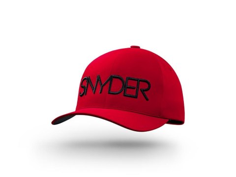 SNYDER, czapka golfowa Delta Red S/M, YUPOONG, FLEXFIT