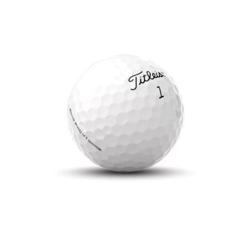 Titleist, lakeballs PROV1 model 2021-22, używane piłki do golfa, (1 szt) kat. A