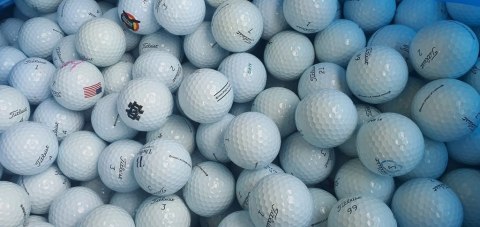 Titleist, lakeballs PROV1 model 2021-22, używane piłki do golfa, (1 szt) kat. A