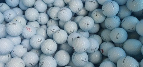 Titleist, lakeballs PROV1 model 2021-22, używane piłki do golfa, (1 szt) kat. A