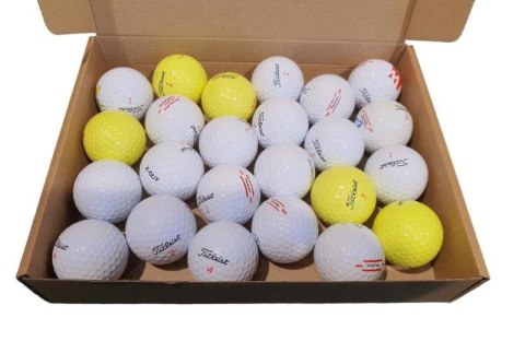 Titleist, lakeballs Trufeel, używane piłki do golfa, (24 szt) kat. A