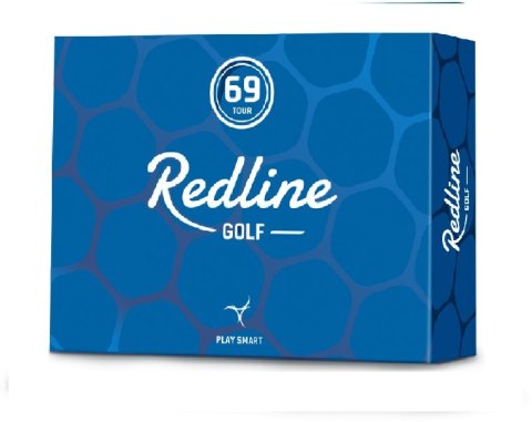 REDLINE, piłki golfowe 69 Tour (białe, 12 szt.)