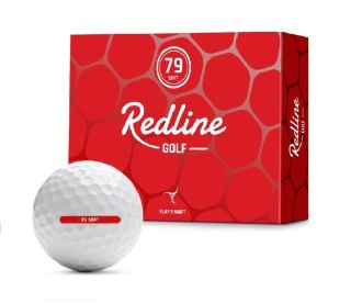 REDLINE, piłki golfowe 79 Soft (białe, 12 szt.)