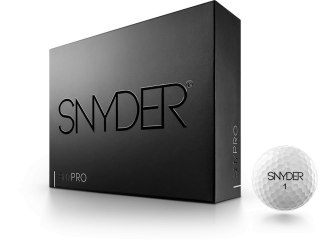 SNYDER, piłki golfowe SNY PRO (białe, zielone napisy)