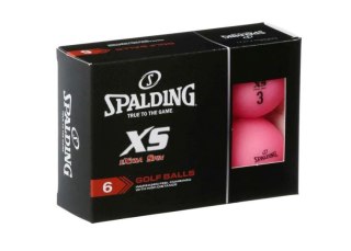 SPALDING, piłki golfowe XS (różowe, 6 szt.)