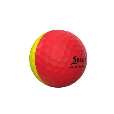 SRIXON, piłki golfowe Q-STAR TOUR DIVIDE (żółto-czerwone, 12 szt)