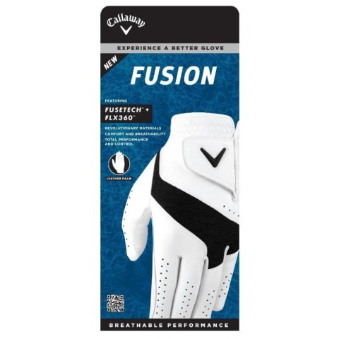 Callaway, rękawica golfowa FUSION 24 MLH (biała XL) Callaway, rękawica golfowa FUSION 24 MLH (biała XL)
