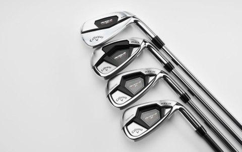 Callaway, zestaw kijów ironów do golfa Rogue ST MAX, 5-PW (stalowy shaft, stiff) - 6 szt