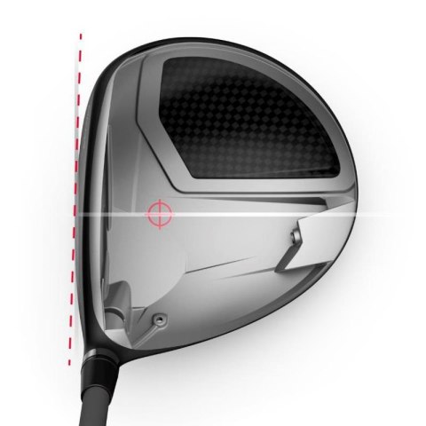 Wilson, kij golfowy driver Dynapower Carbon Helium MRH (10,5 Stiff) plus cover, klucz do regulacji