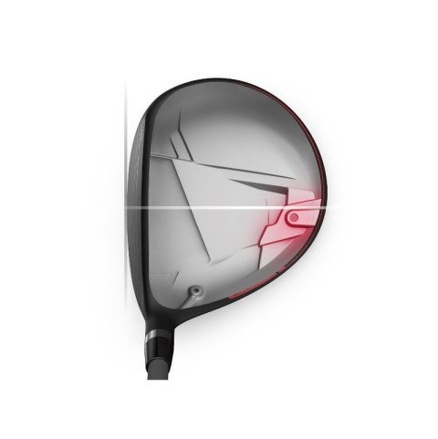 Wilson, kij golfowy fairway wood DYNAPOWER MRH FW3 (15 stopni, Stiff) plus cover