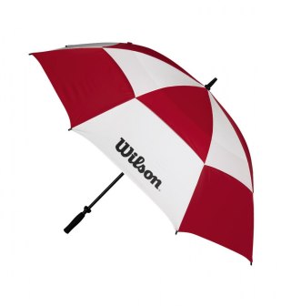 Wilson, parasol golfowy Double Canopy Umbrella (czerwono-biały)