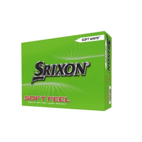 SRIXON, piłki golfowe Soft Feel (białe, 12 szt)