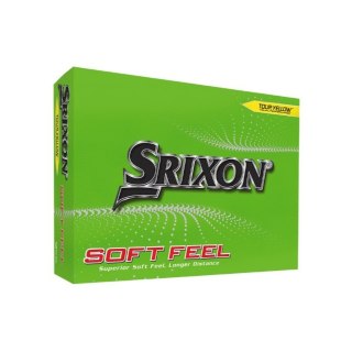 SRIXON, piłki golfowe Soft Feel (żółte, 12 szt)