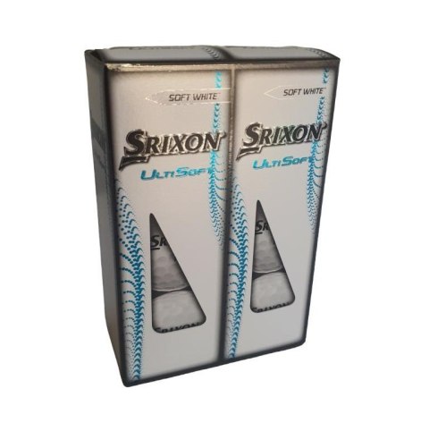 SRIXON, piłki golfowe UltiSoft, (białe, 6 szt.)