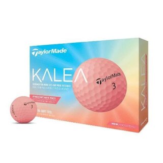 TAYLOR MADE, piłki golfowe KALEA 2022, (peach-brzoskwiniowy mat, 12 szt.)