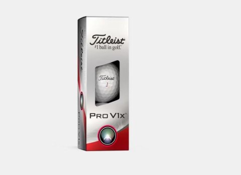 TITLEIST, piłki golfowe PRO V1x, model 2023 (białe, 12 szt.)