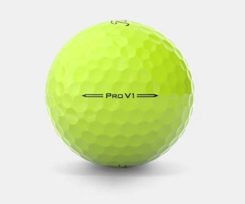 TITLEIST, piłki golfowe PRO V1 model 2023 (żółte, 12 szt.)